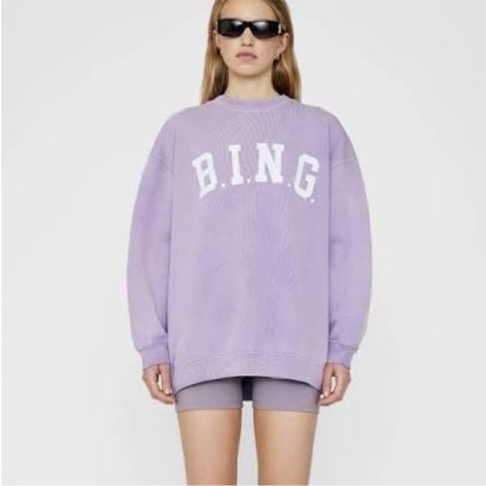 Anine Bing Blue Sweatshirt